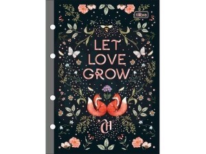 Bloco de Fichário Capricho 80 Folhas - Tilibra