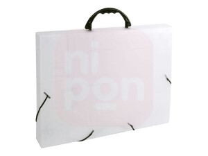 Pasta Maleta Oficio DELLOFINE - Cristal